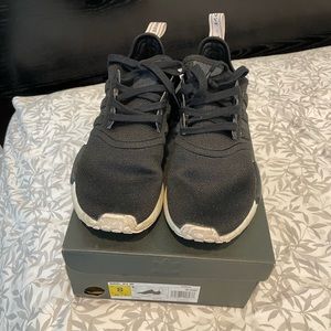 NMD black sneakers